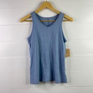 BIXBY NOMAD Girls Light Blue Washed V Neck Sleeveless Tank Top Size XL 16‎
